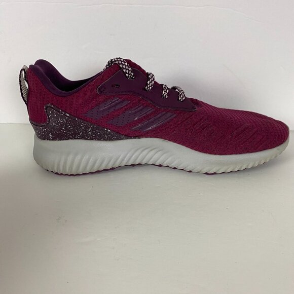 Adidas Alphabounce Running Shoes Sneakers Womens 7 Burgundy ART BW0267 - Picture 13 of 16